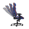 Trust GXT 721SM Ruya Pro Premium Comoda sedia da gaming (Blu Rosso)