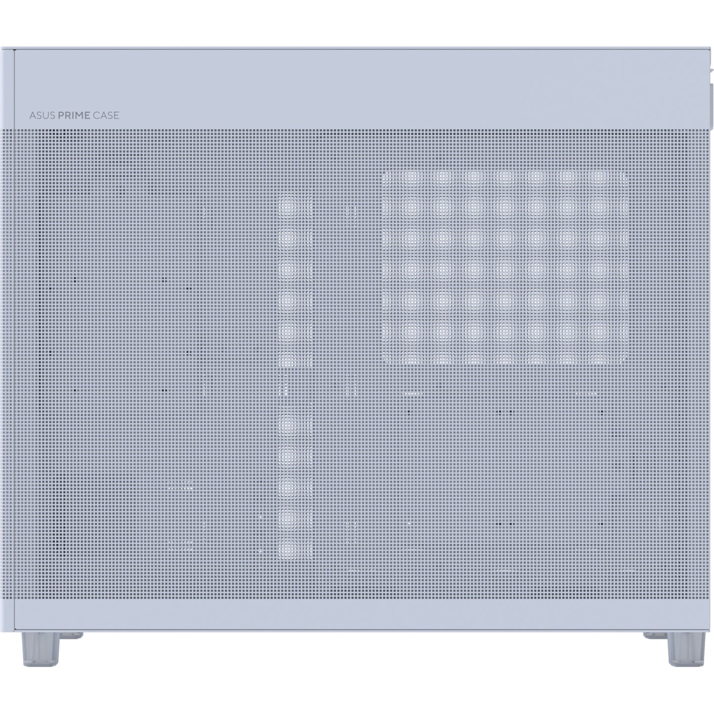 Asus Prime Ap303 - Alloggiamento Midi Tower con pannello a rete (bianco | 2x USB-A | 1x USB-C)