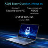 Asus expertbook p5 p5405csa-nz0195x 14 laptop (grijs | core ultra 7 258v | arc graphics 140v | 32 gb | 1 tb ssd)