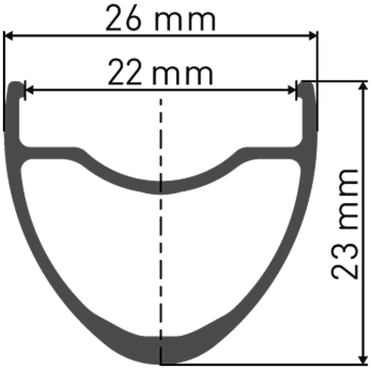 Ruota posteriore Dt swiss e 1800 spline® 28 23mm