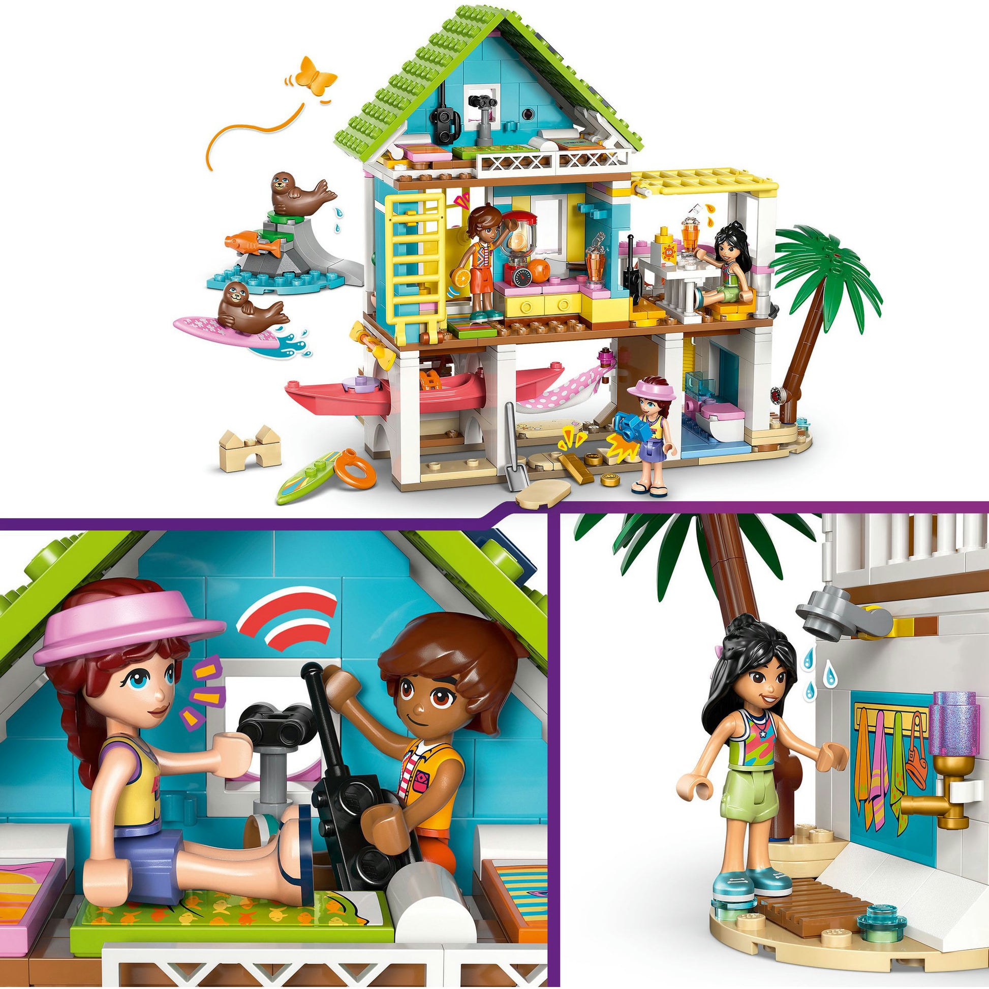 Lego friends 42699 casa de playa con focas