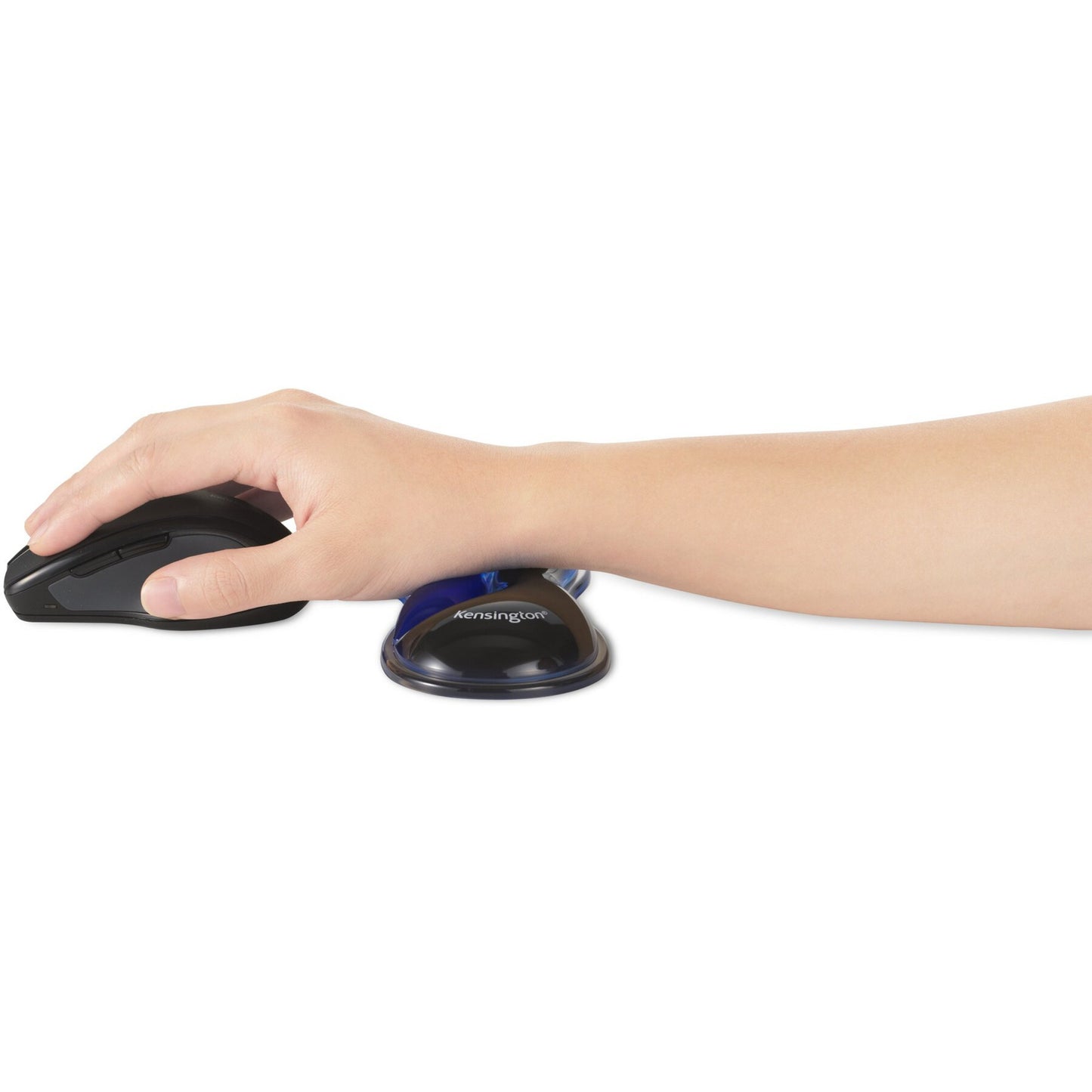 Poggiapolsi Kensington slim duo gel mouse trackball supporto per polso (blu nero)