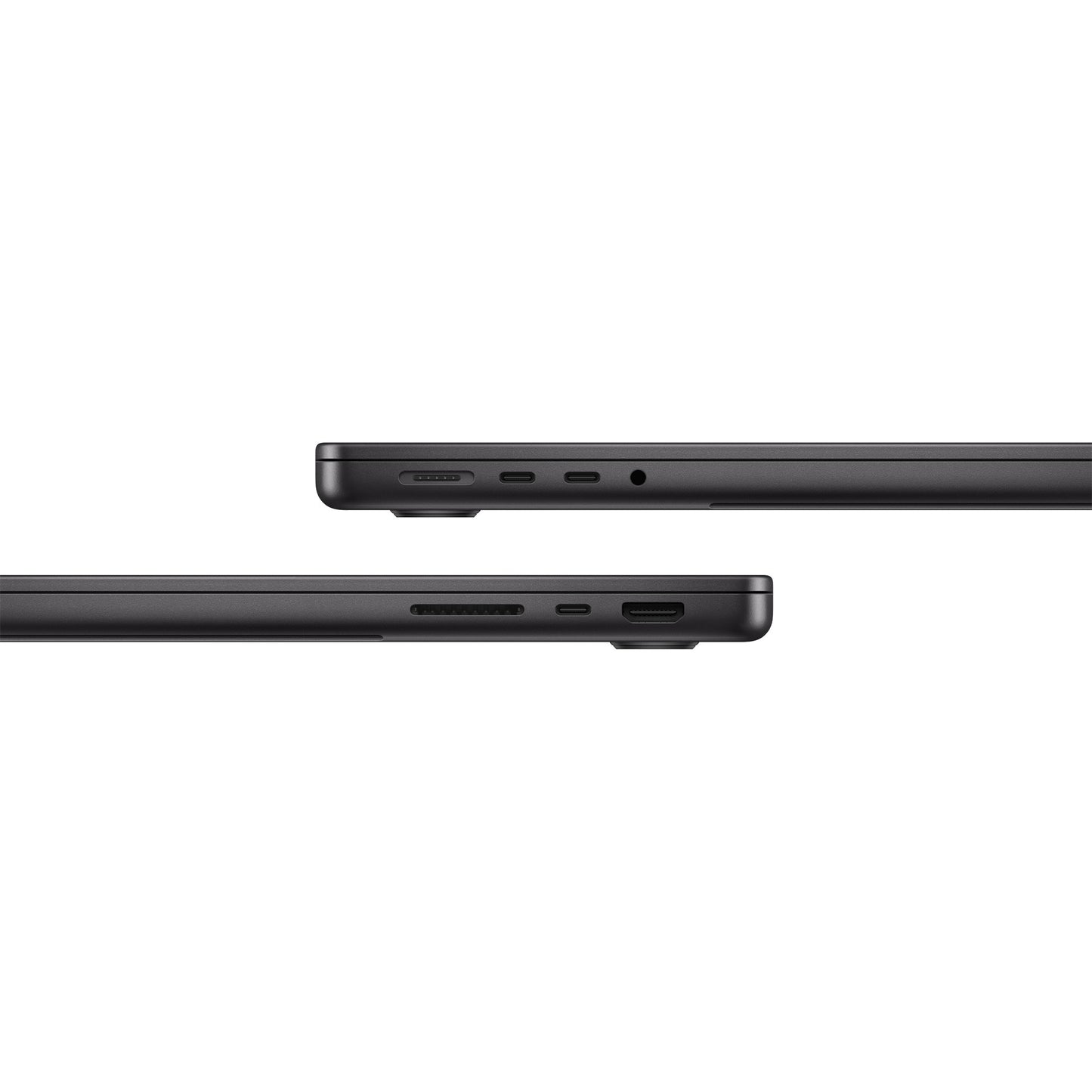 Apple macbook pro 2023 14 (mrx43n a) refurbished laptop (zwart | m3 pro 12 core | 18‑core gpu | 18 gb ram | 1 tb ssd)