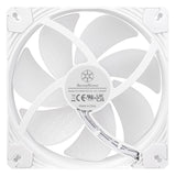 Silverstone shark force 140 argb case fan (wit, 140 x 140 x 25 mm, pwm, 4-1 pin argb (5v led)) - afbeelding 6