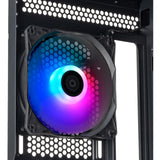 Silverstone fara 514x midi tower behuizing (zwart | 2x usb-a | 1x usb-c | rgb | tempered glass) - afbeelding 16