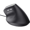 Trust bayo ii ergonomische muis (zwart, 800 dpi - 2.400 dpi)
