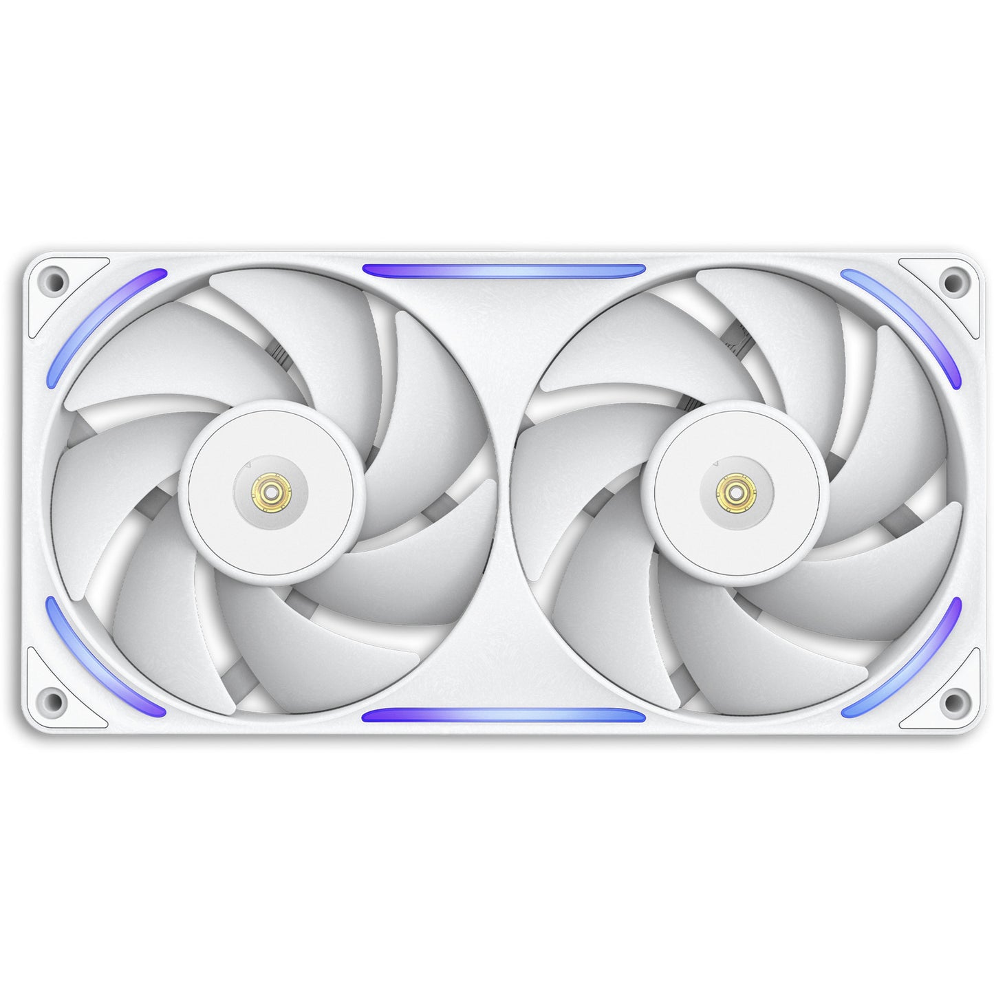 Ventole per case RGB Nzxt f240x (bianco, 2 pezzi, 240 x 120 x 30 mm, pwm)