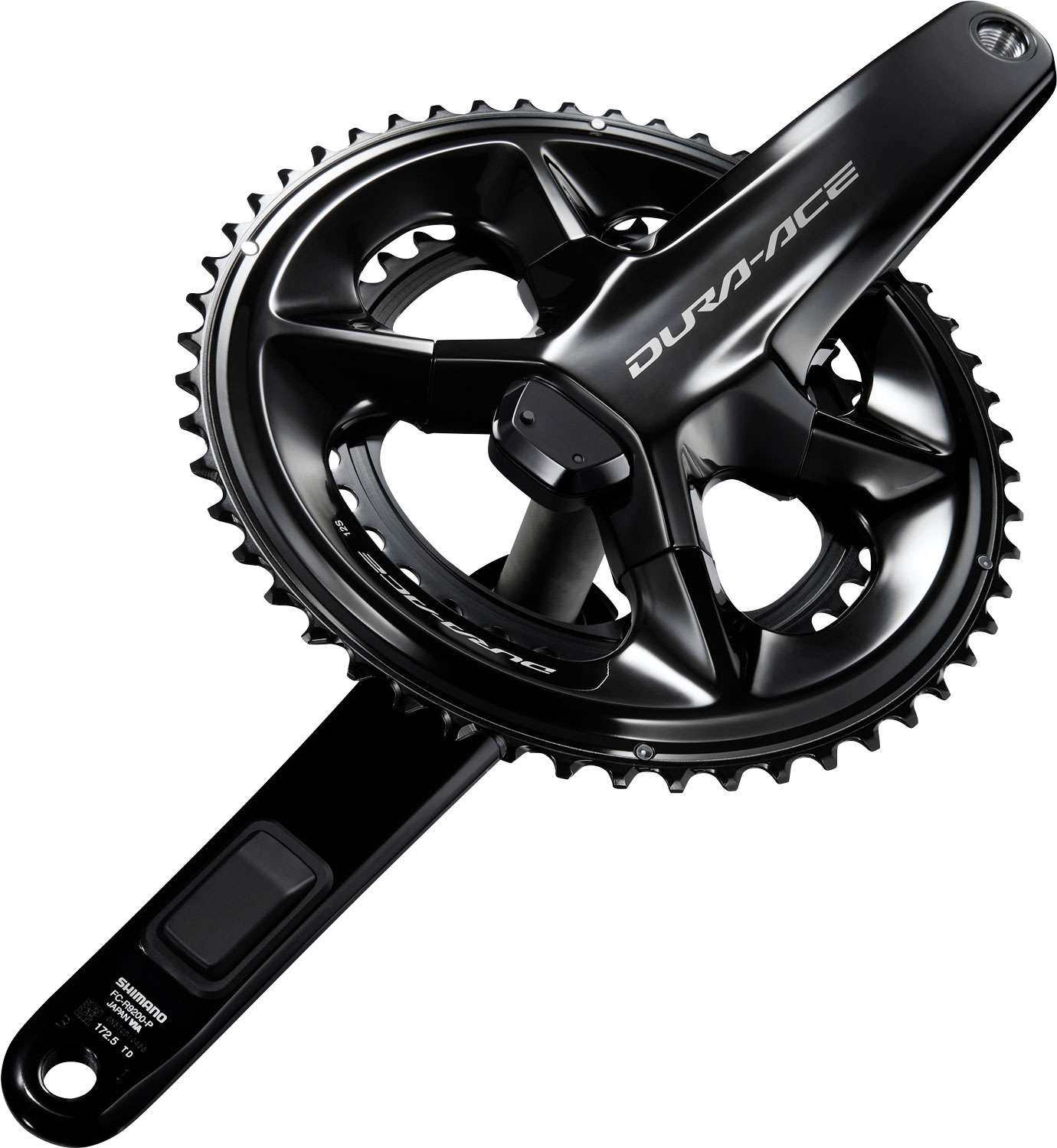 Biela shimano dura ace fc-r9200-p medidor de potencia 12 velocidades 54 40