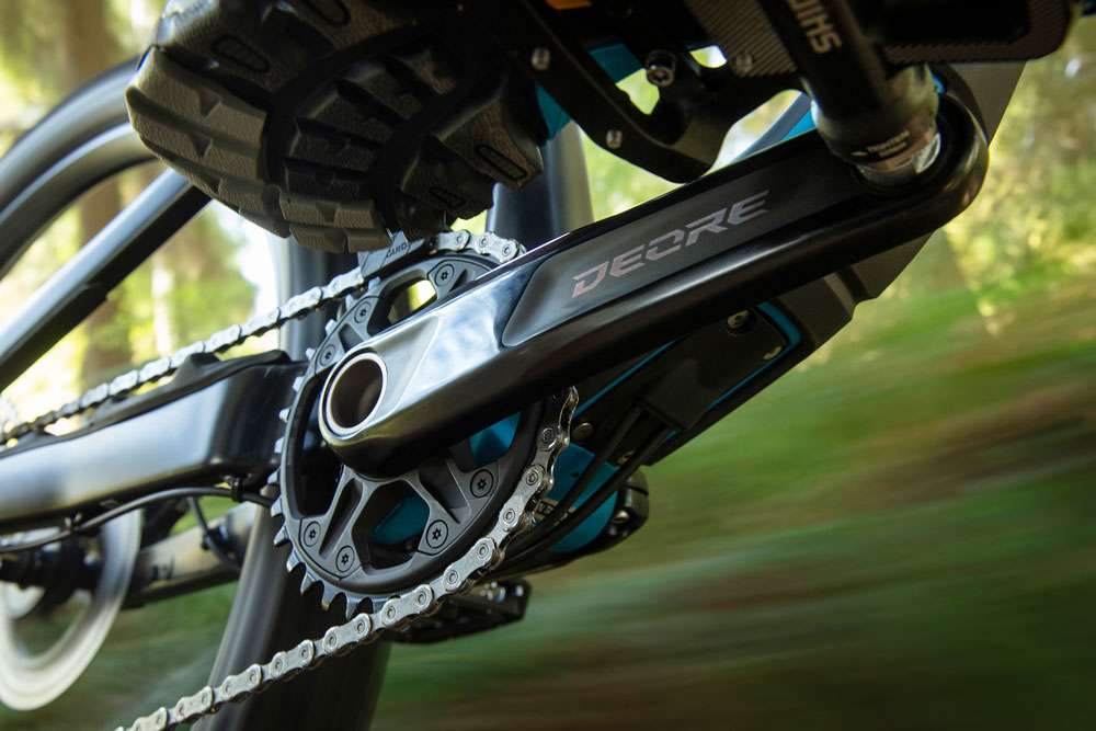 Shimano deore fc-m6120-1 boost manivela de 12 velocidades 32t