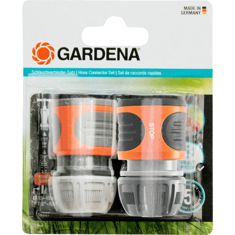 Set di connessione del tubo del tubo da giardina 1 2 5 8