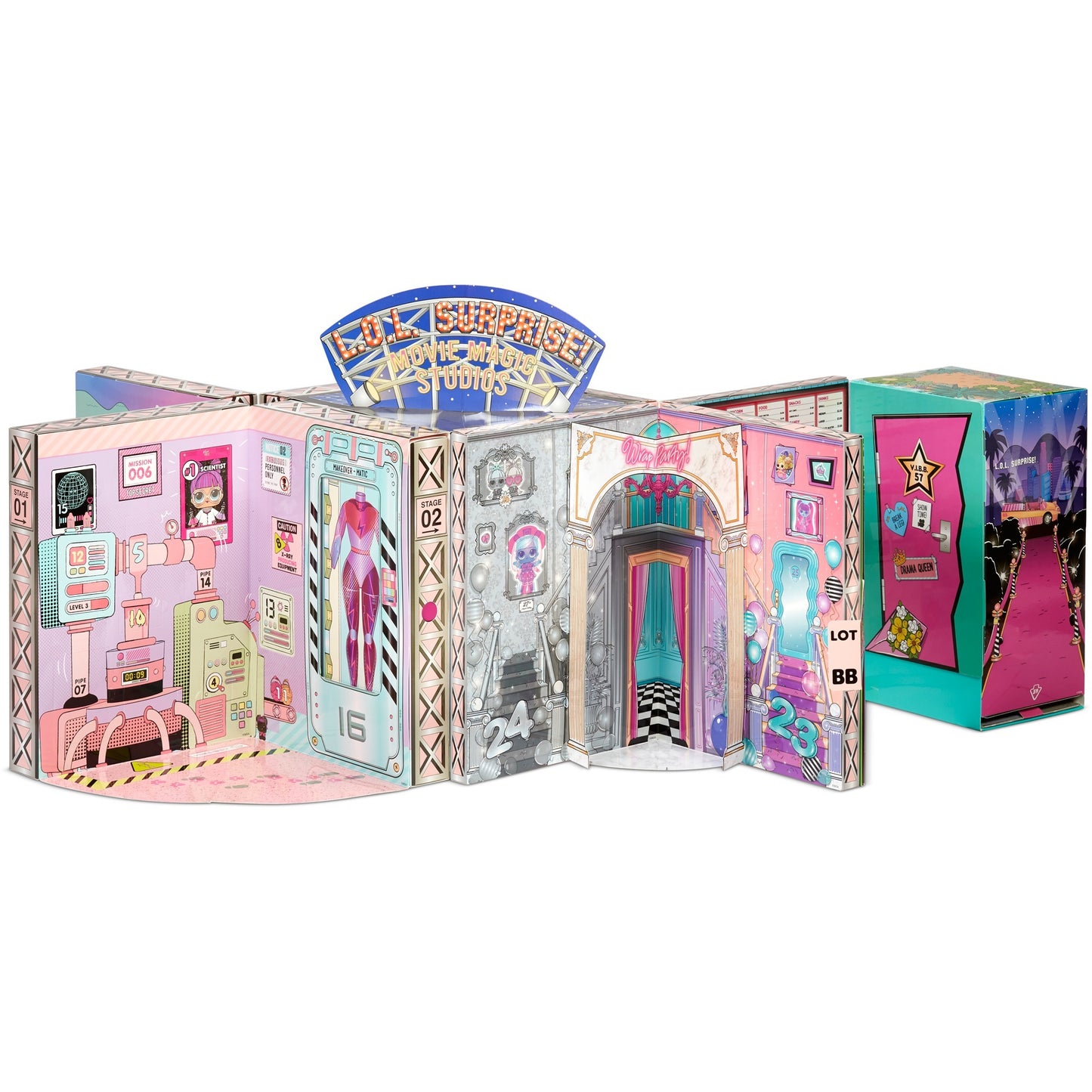 Mga entertainment l.o.l. surprise! - o.m.g. movie magic studios playset pop