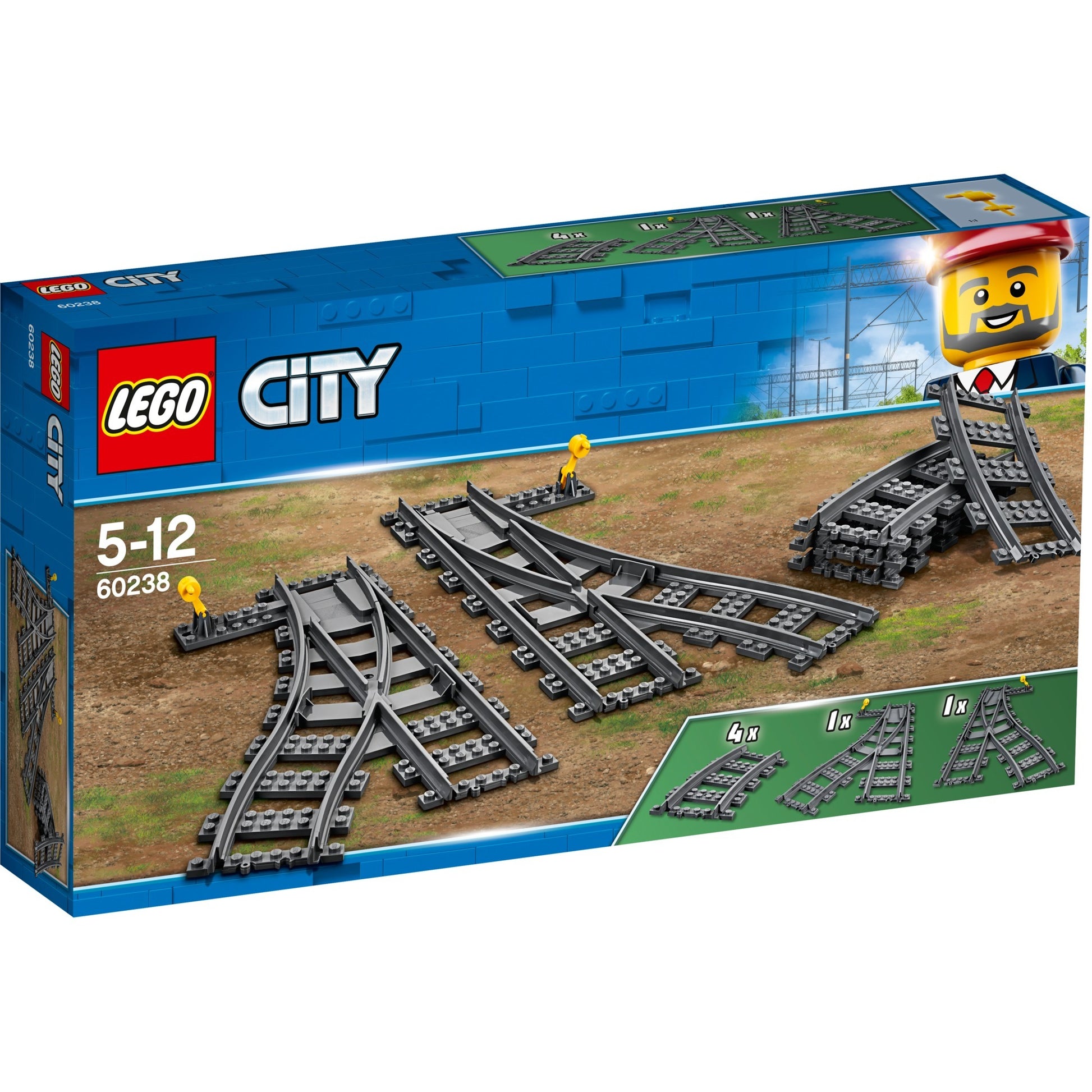 LEGO LEGO CITY TRACH 60238 Wissels