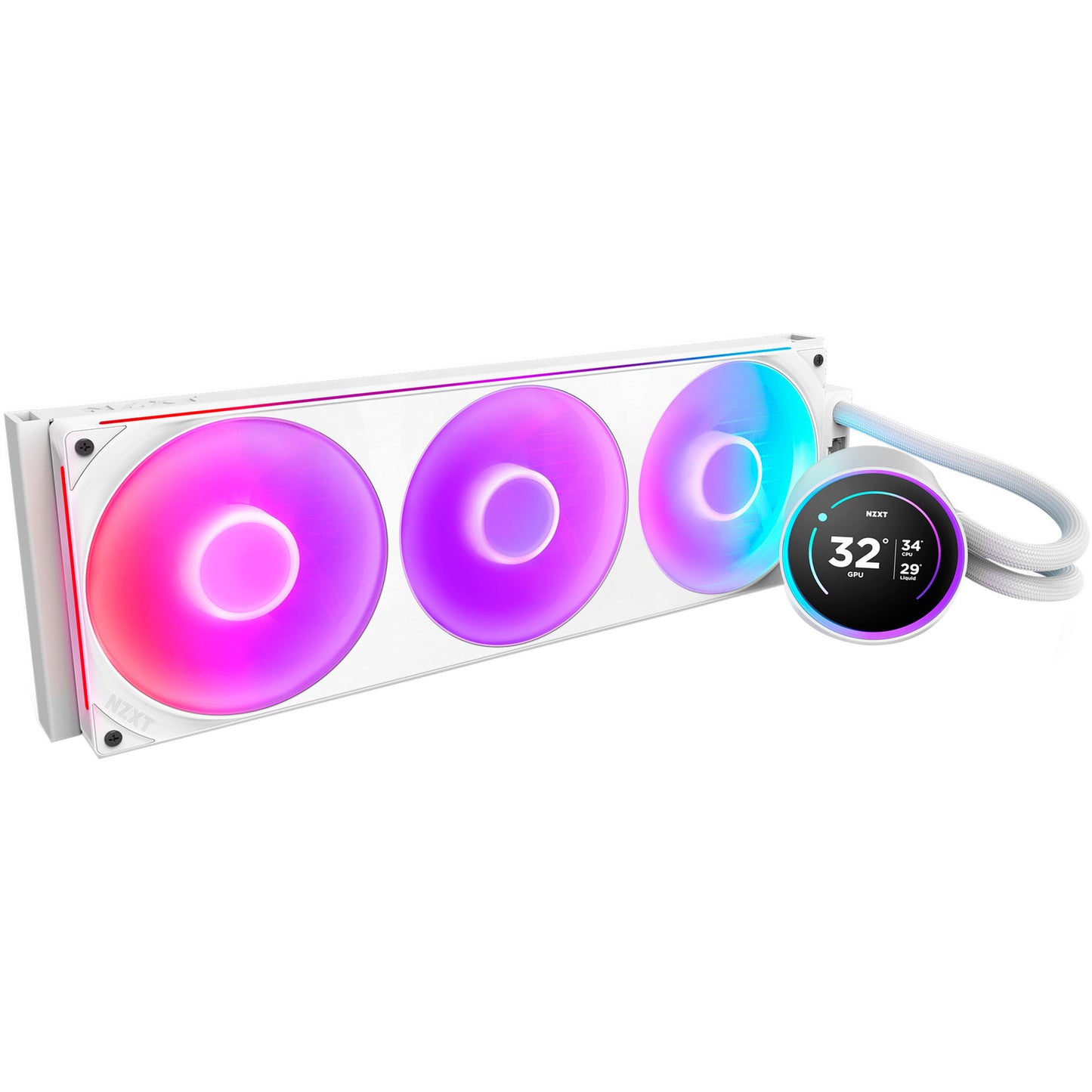 Raffreddamento ad acqua NZXT Kraken Elite 420 RGB (bianco)