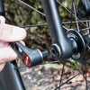 Dt swiss rws plug-in thru axle with quick-release lever for f 232 and f 535