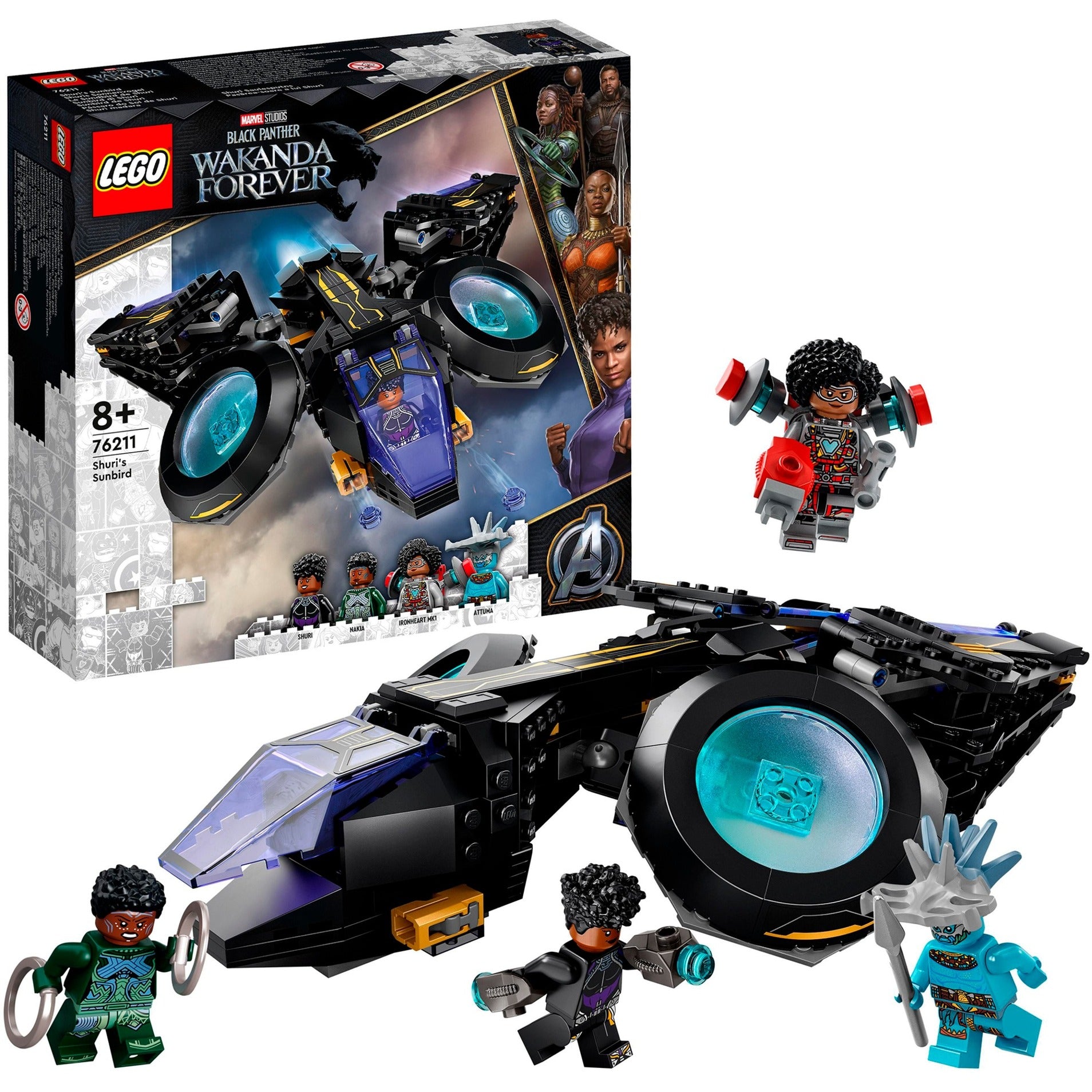 Lego Lego Super Heroes 76211 Shuri's Sunbird