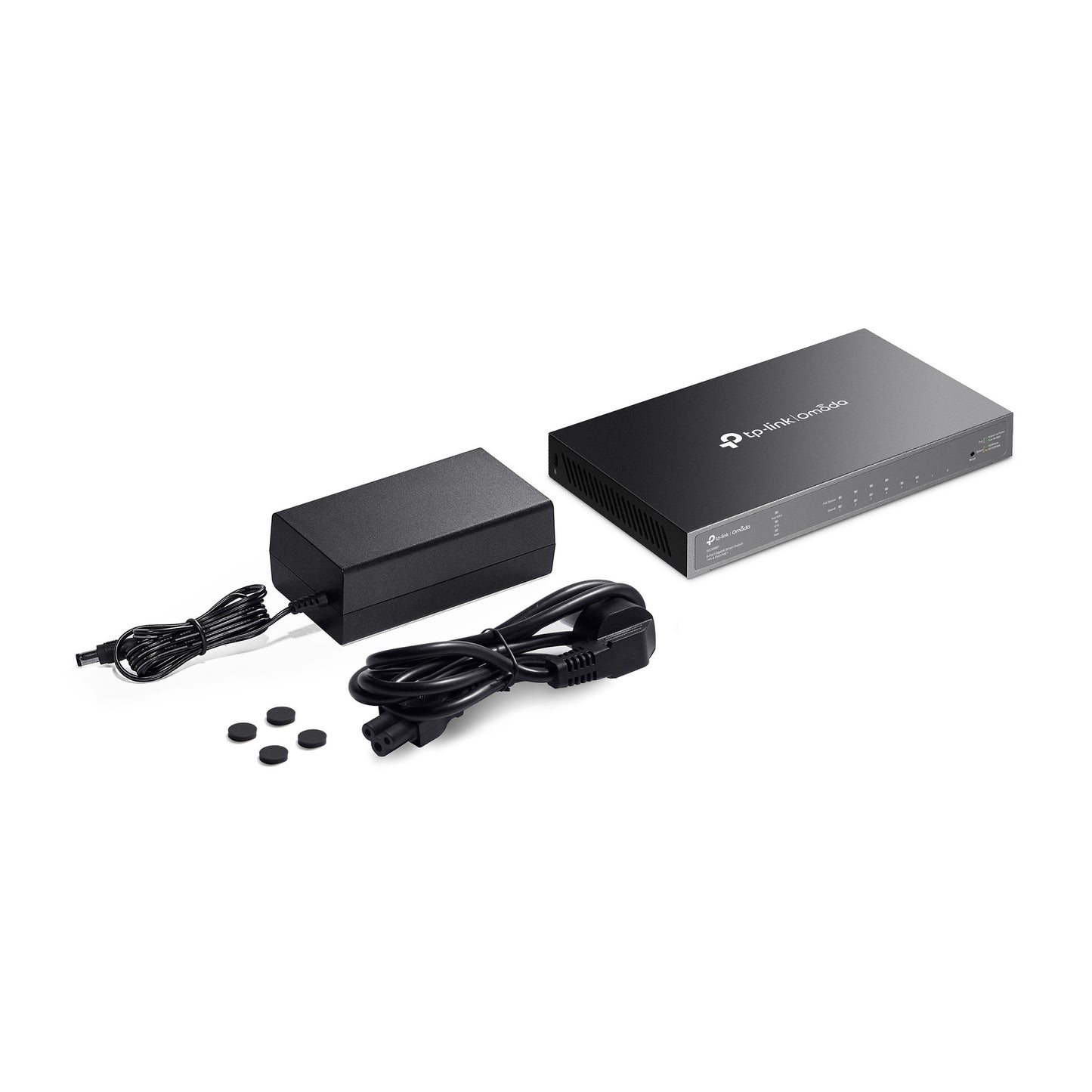 Tp-Link Omada SG2008P Smart Switch Gigabit Jetstream a 8 porte (Nero, 4x PoE+)