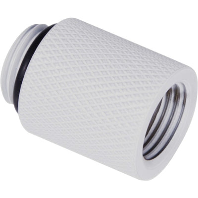Alphacool eiszapfen estensione 20 mm da g1 4 ag a g1 4 ig - estensione bianca (bianco)