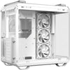 Custodia midi tower Asus tuf gaming gt502 Horizon Argb (bianco | 3x USB-A | 1x USB-C | vetro temperato)