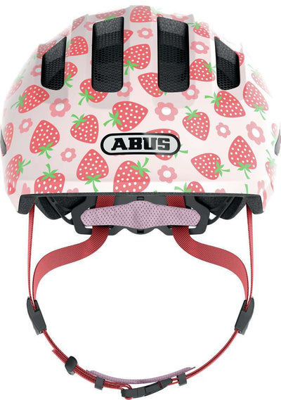Abus Helms Smiley 3.0 LED Rose Strawberry M 50-55 cm