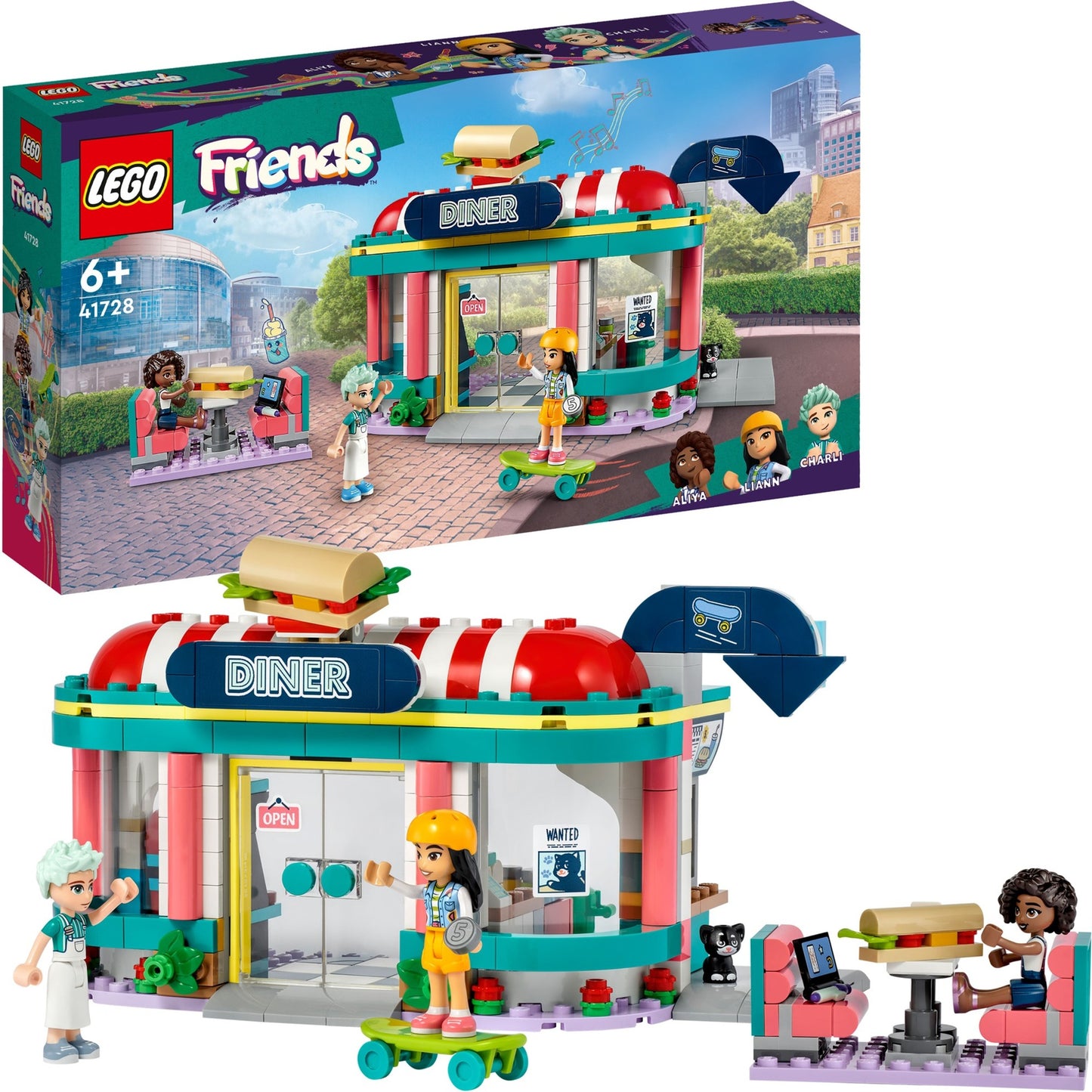 Lego LEGO Friends 41728 Restaurante Heartlake en la ciudad