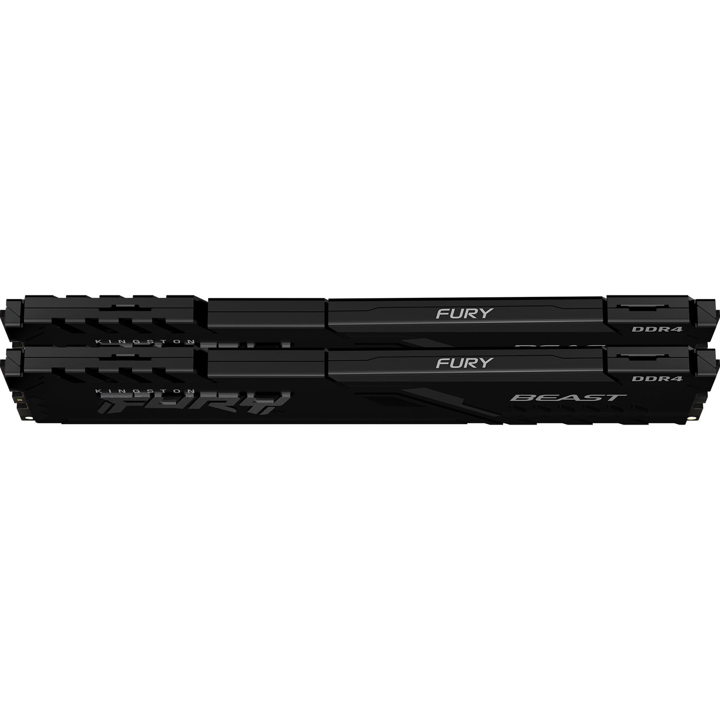 Kingston fury 16 gb ddr4-3600 (2x 8 gb) kit werkgeheugen (zwart, kf436c17bbk2 16, beast, xmp 2.0)