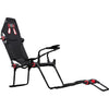 Next level racing f-gt lite foldable racing simulator (zwart rood)