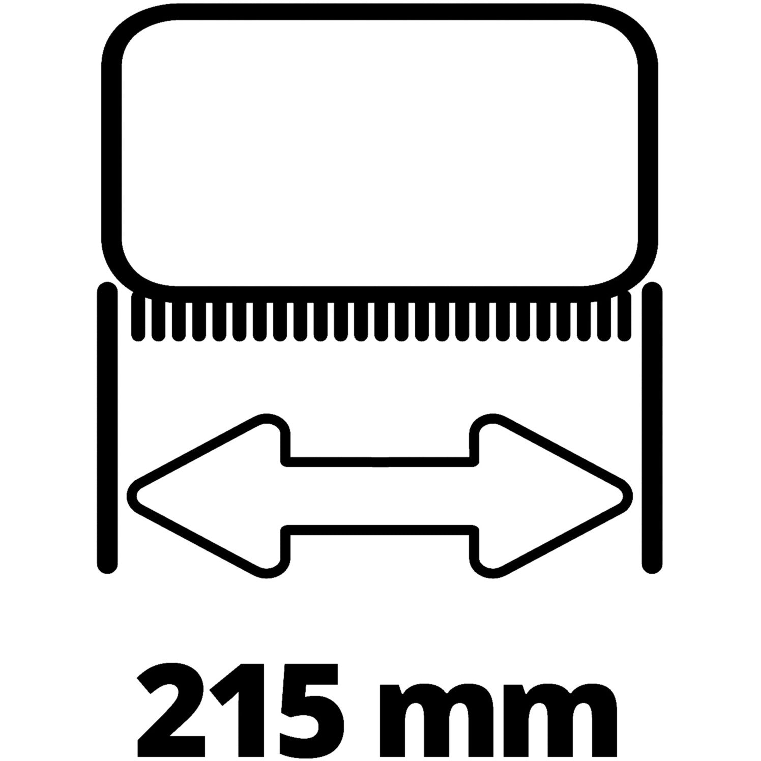 Set di pennelli medi einhell