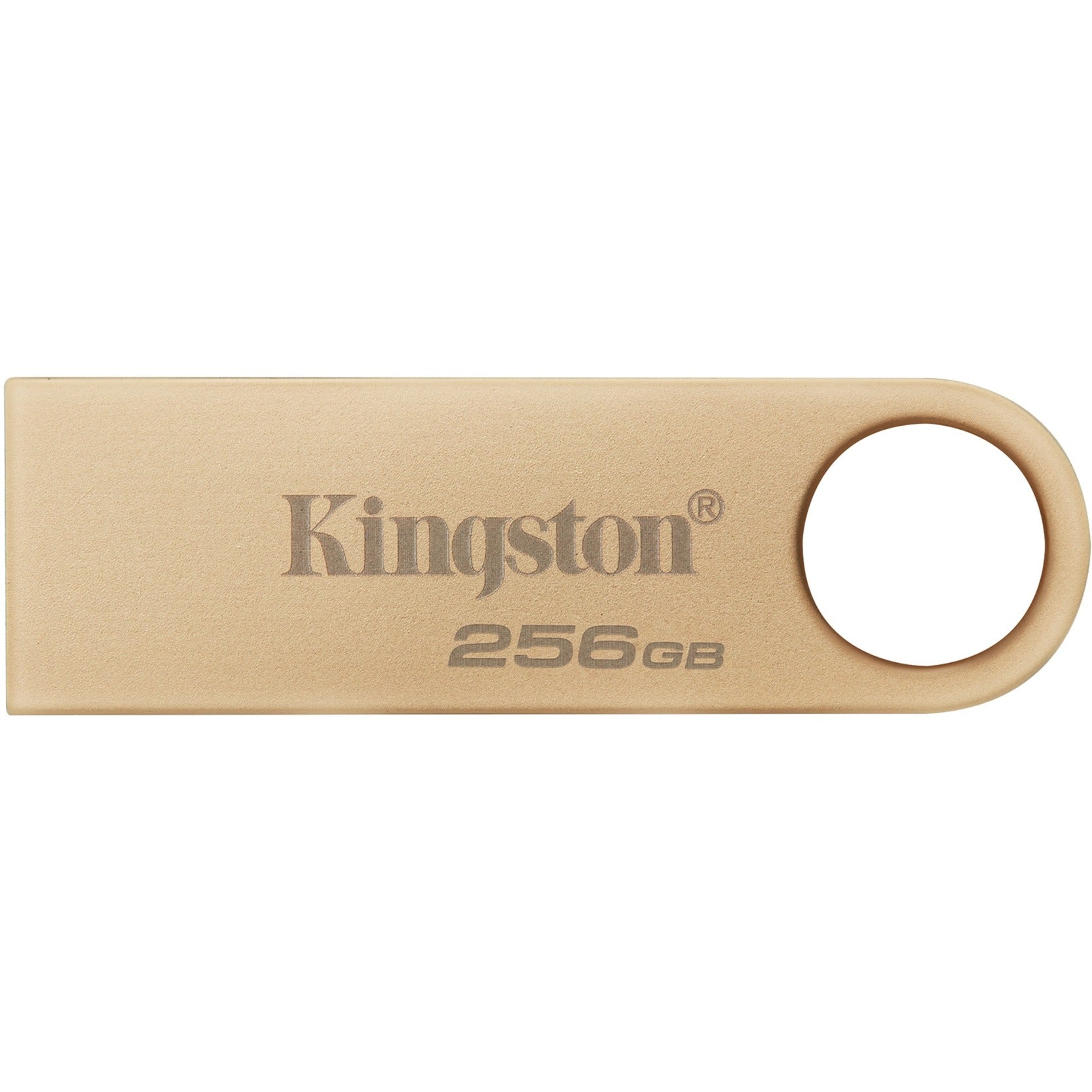 Usb-stick kingston datatraveler se9 g3 256 gb goud