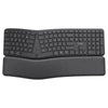 Trust Keyra wireless ergonomic keyboard (black, US layout, Bluetooth 2.4G USB)