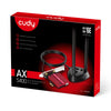 Cudy ax5400 wi-fi 6e bluetooth 5.3 pci-e wlan adapter (rood)