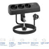 Ciabatta Act Connectivity con 3 prese tipo F (nera, erogazione di potenza 30 W, porte USB tipo C A)