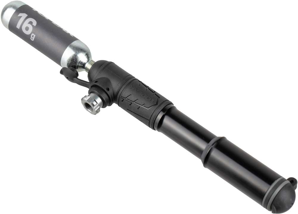 Topeak mini bomba híbrida cohete HP mini negro