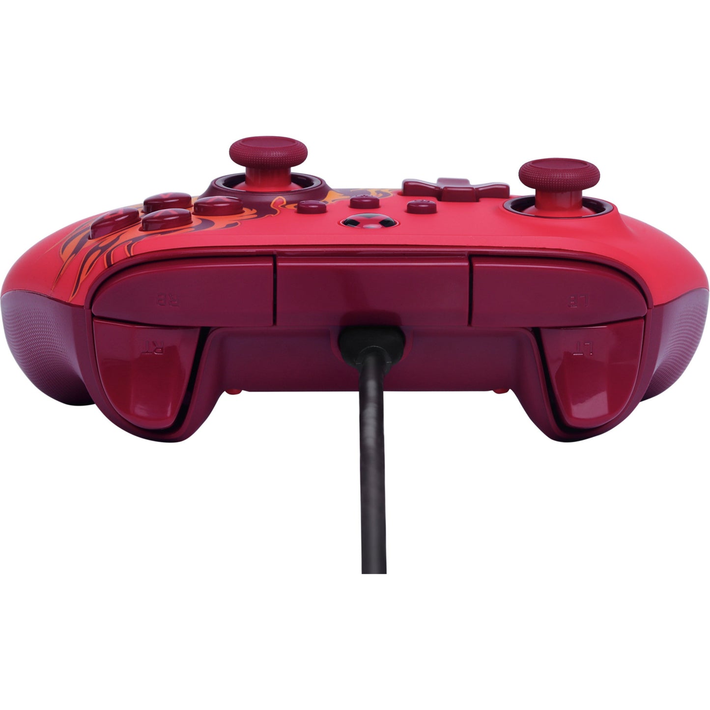 Controller Powera Advantage con cavo per xbox serie x|s - red fire (rosso, xbox serie x|s, xbox one, PC)