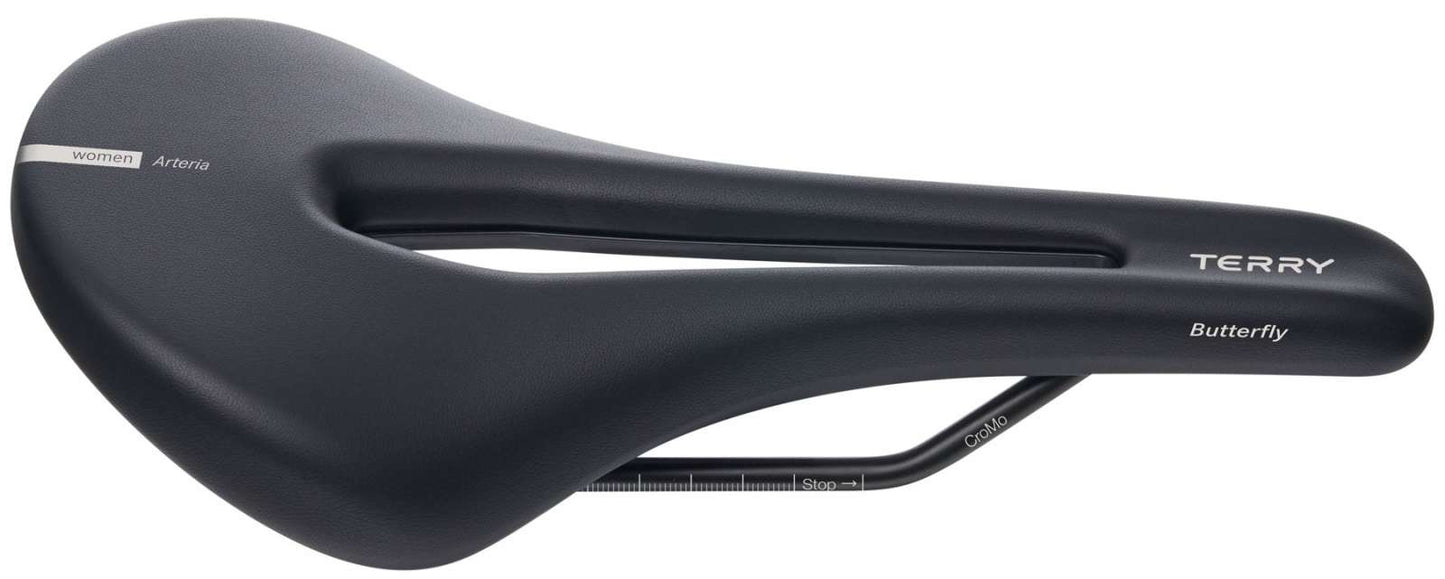Terry Saddle Butterfly Arteria Max Ladies Black