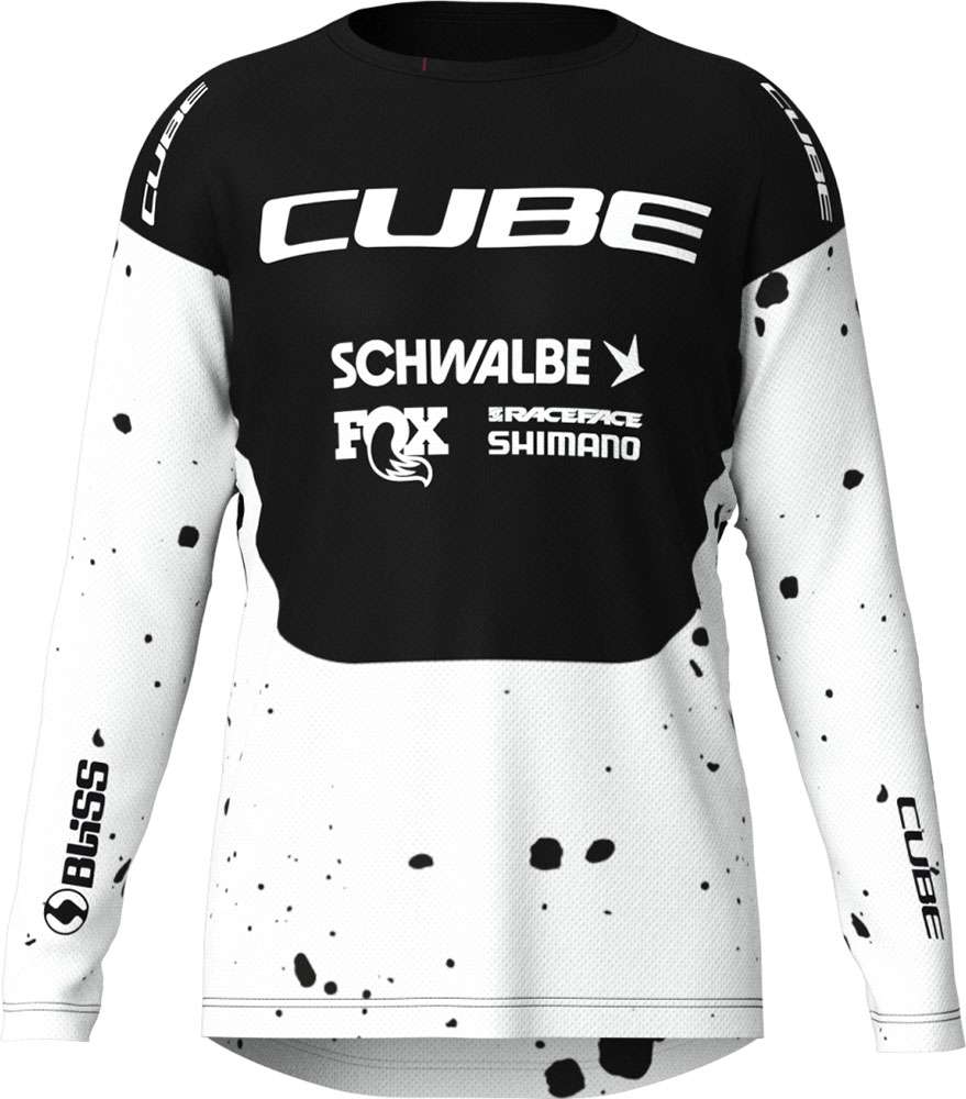 Cube x Factory Racing - Maglia da mtb a maniche lunghe da donna