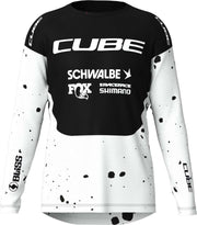 Cube x factory racing - women's mtb long sleeve jersey - afbeelding 1