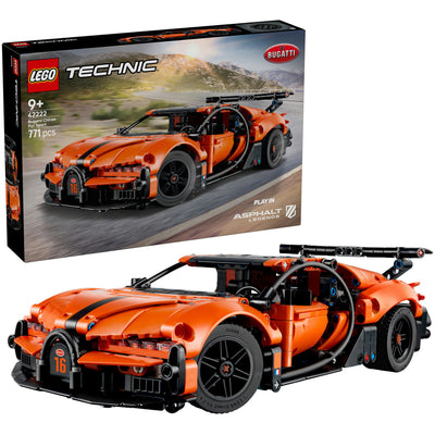 Lego Technic 42222 Bugatti Chiron Pur Hypercar Sportiva