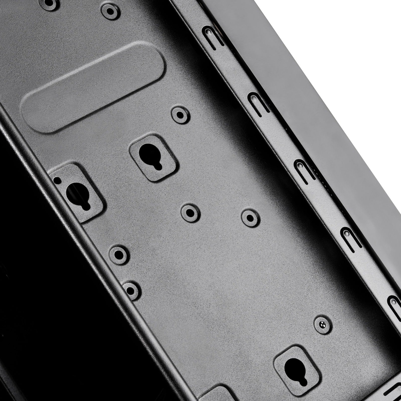 Silverstone sst-ps13b midi tower behuizing (zwart | 2x usb-a)
