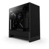 Custodia midi tower Nzxt h5 flow v2 (nera | 1x USB-A | 1x USB-C | vetro temperato)