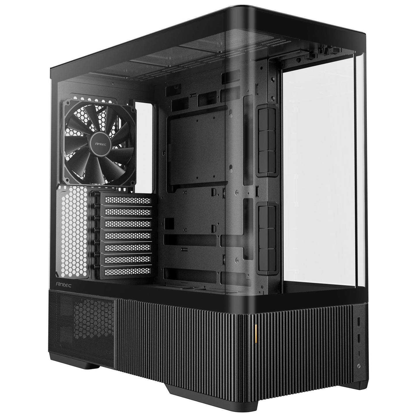 Custodia midi tower Antec c6 curve air (nero | 2x USB-A | 1x USB-C | vetro temperato)