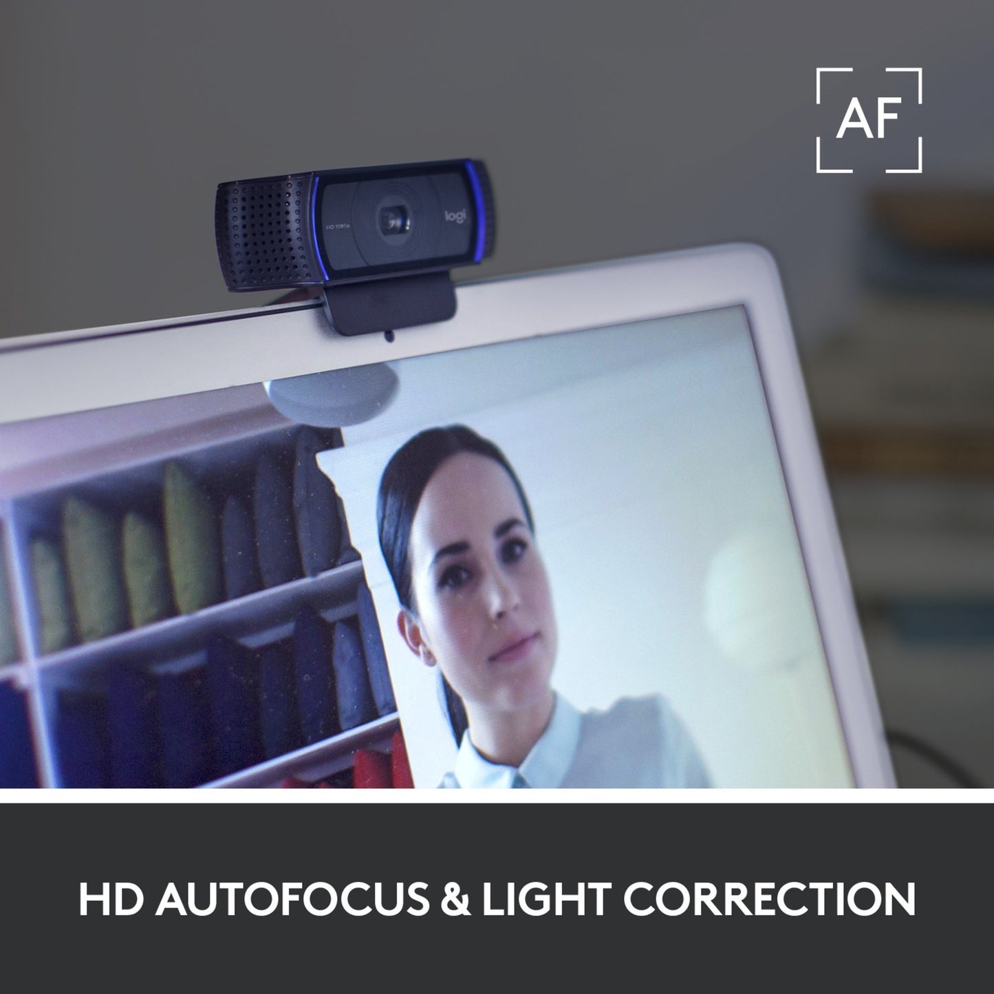 Logitech c920s pro hd webcam (zwart)