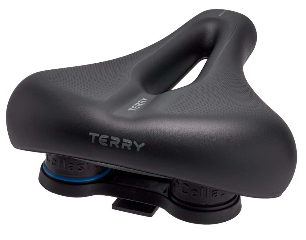 Terry Saddle Anatomica Flex Gel Men Black