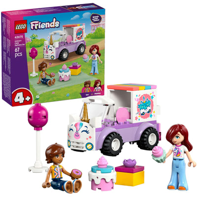 Lego Friends 42675 Auto per la consegna delle torte con unicorno | 2 pezzi