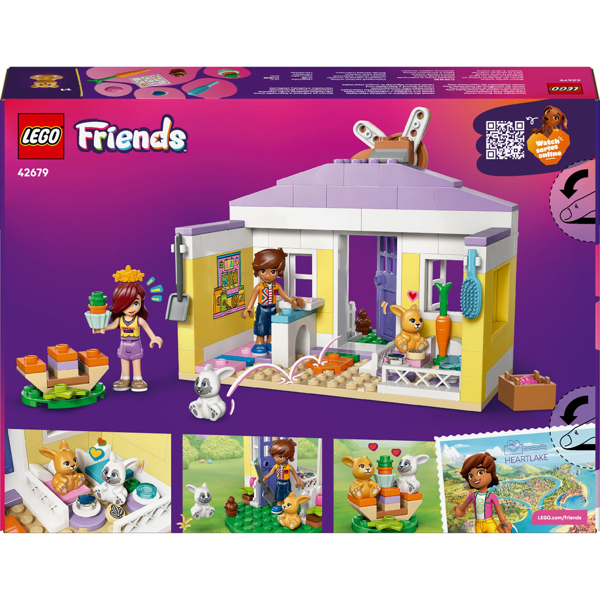 Lego Friends 42679 L'hotel dei conigli di Heartlake City