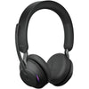 Jabra evolve2 65, auricolare stereo on-ear ms (nero, microsoft team, bluetooth)