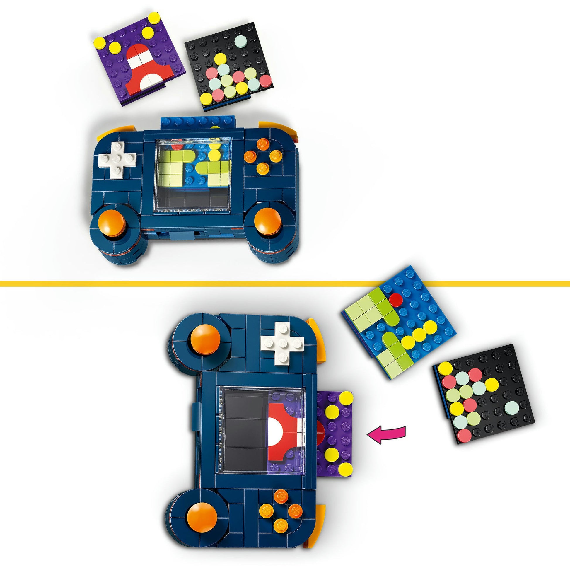 Consola de juegos retro lego creador 31380