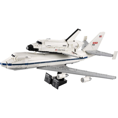 Icone Lego - Giocattolo per la costruzione di aerei da trasporto navetta (10360)