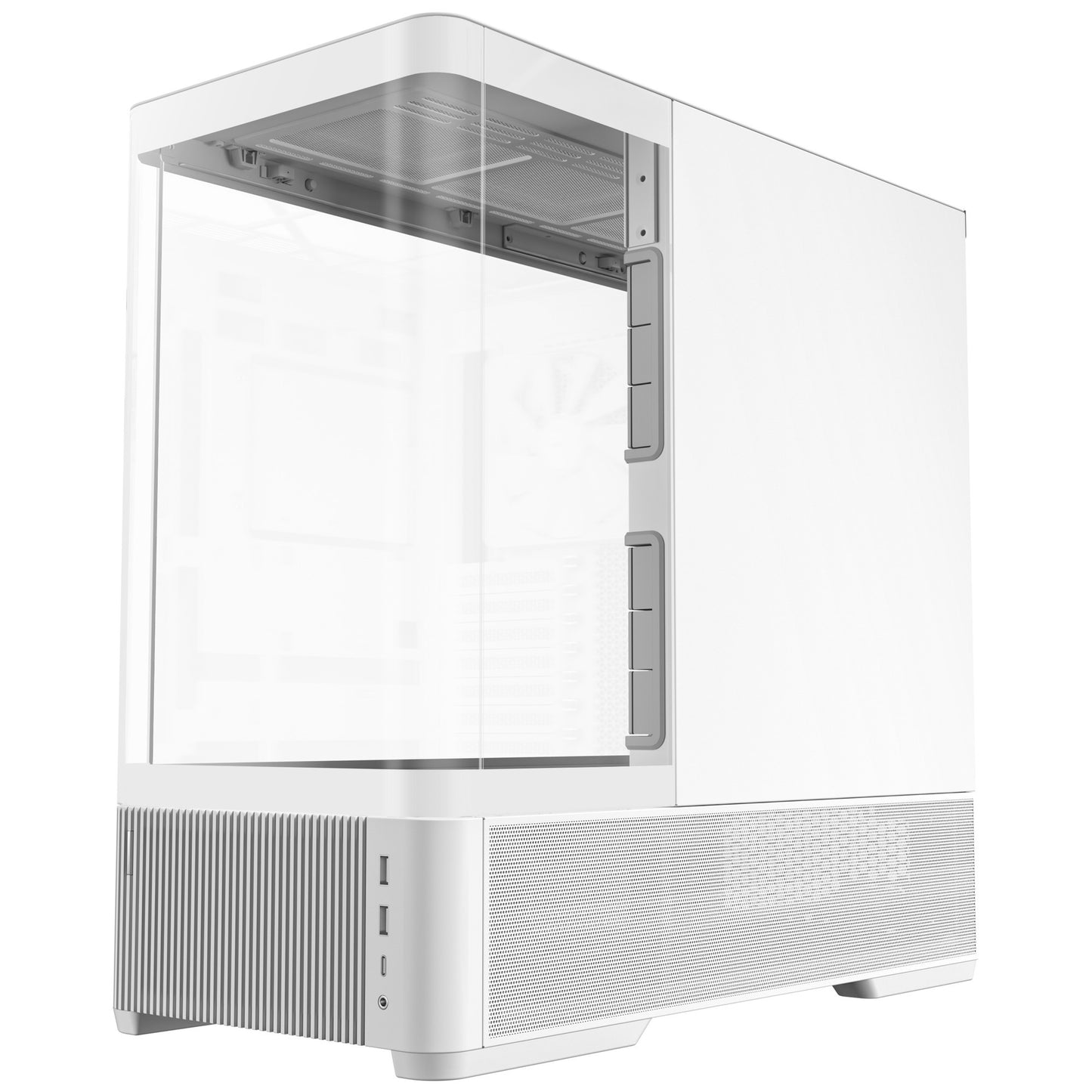 Carcasa de torre midi Antec c6 curve air (blanco | 2x USB-A | 1x USB-C | vidrio templado)