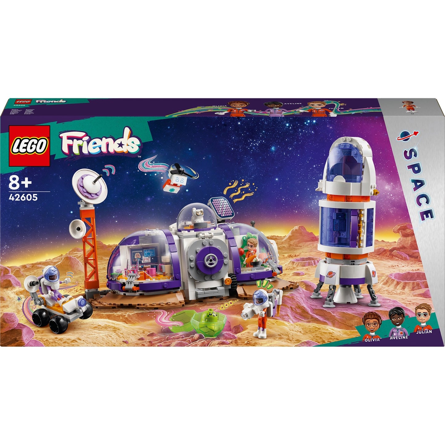 LEGO LEGO Friends 42605 Base spaziale su Marte e Rocket