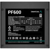 Deepcool pf600 600 watt voeding (zwart, 4x pcie)